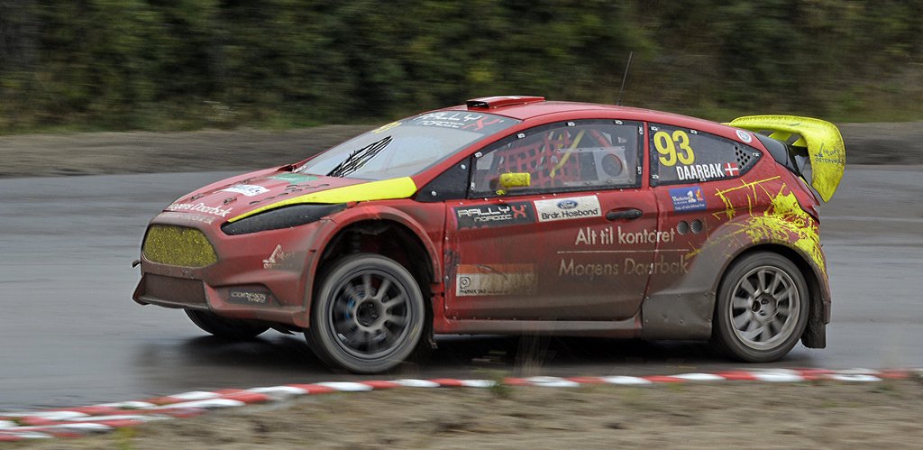 Tobias Daarbak sluttede sit rookie-år i Rally Cross med en finalesejr på Nysum Banen